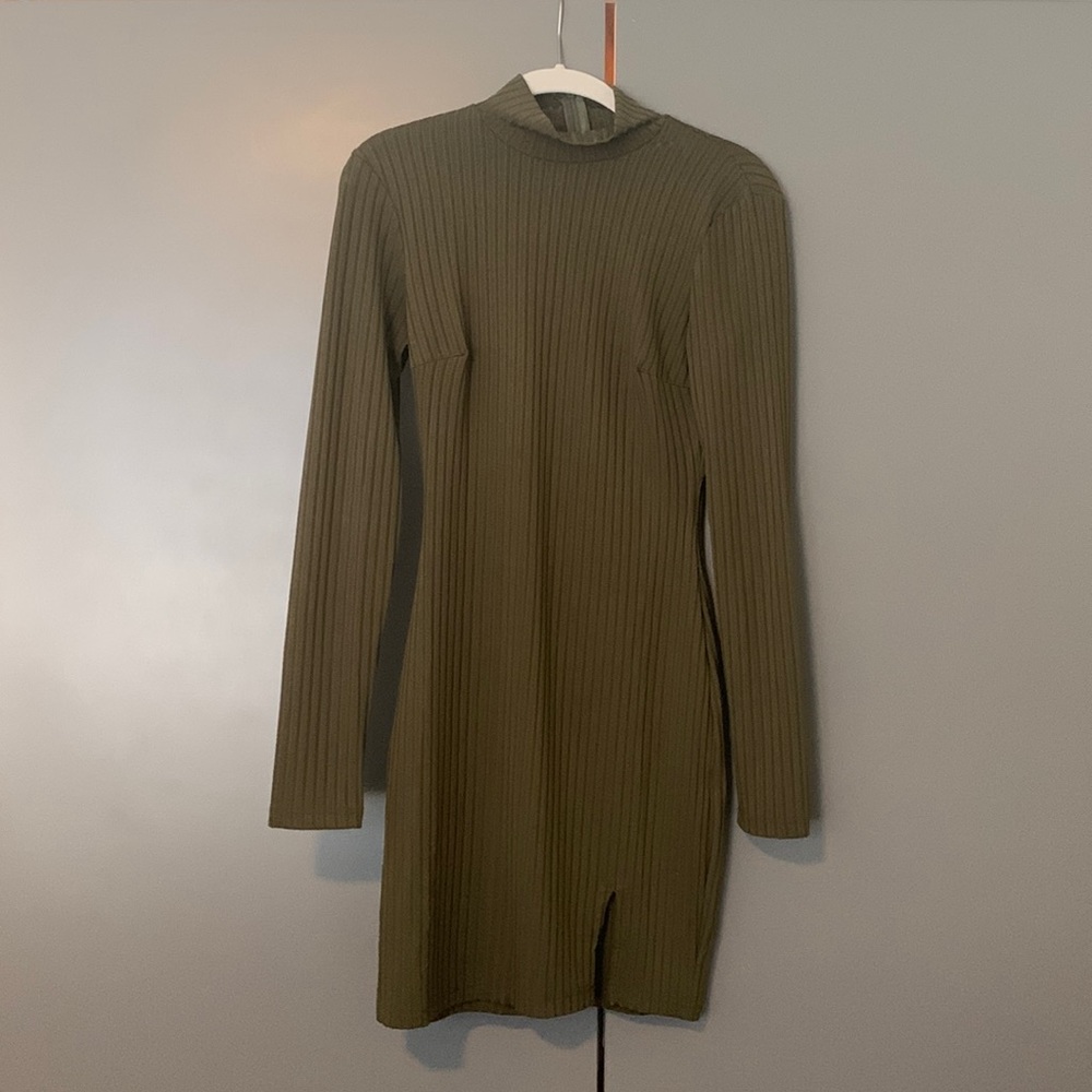 Kehlanae Mini Dress Khaki